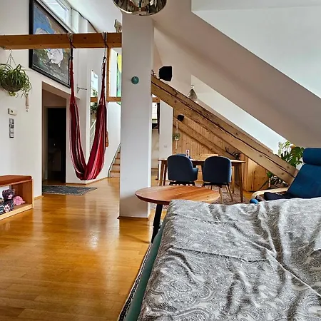 Stadtoase Mit Traumhaftem Ausblick Линц